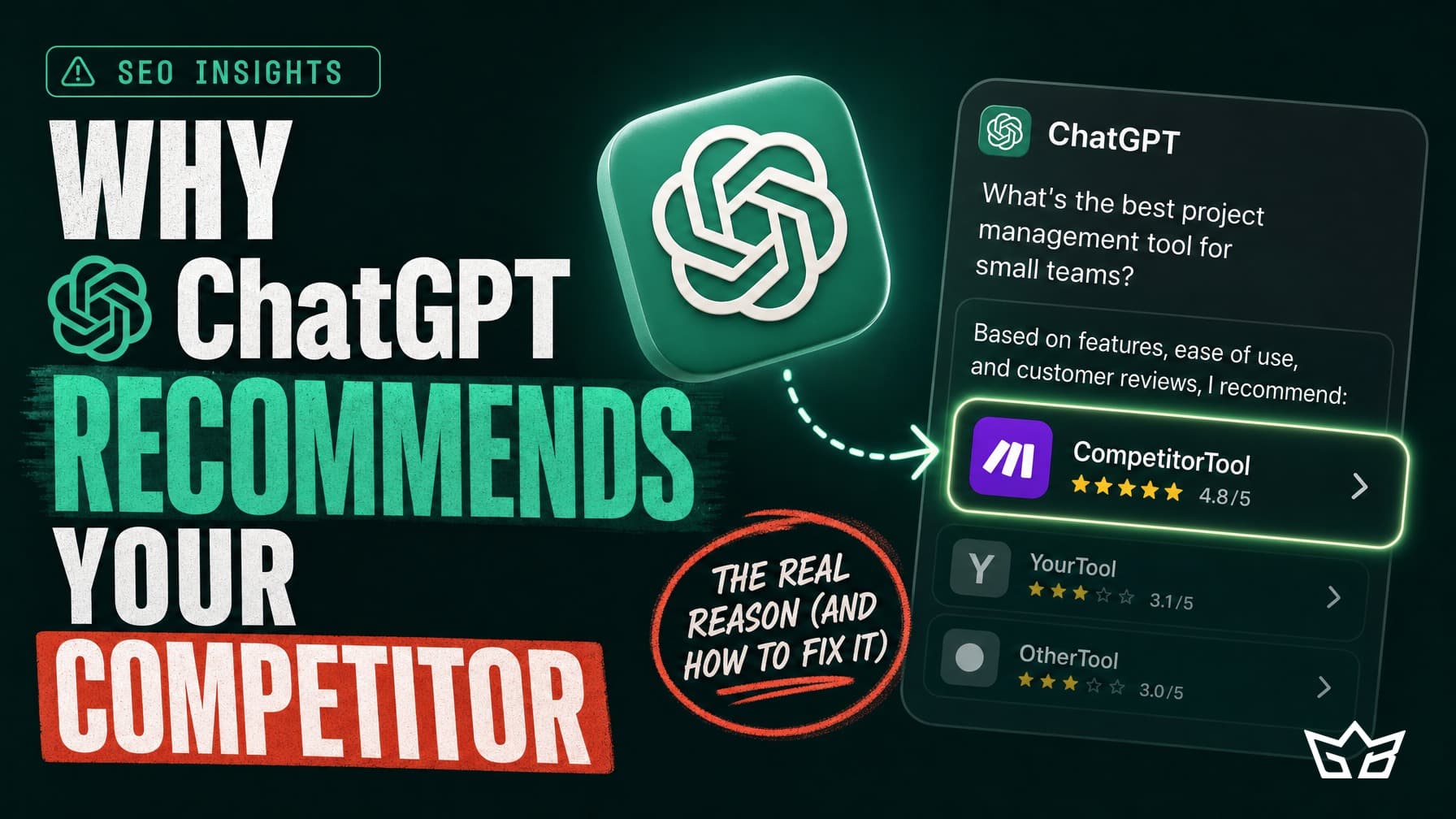 Why ChatGPT Recommends Your Competitor (and the Product-Feed Fixes That Change That)