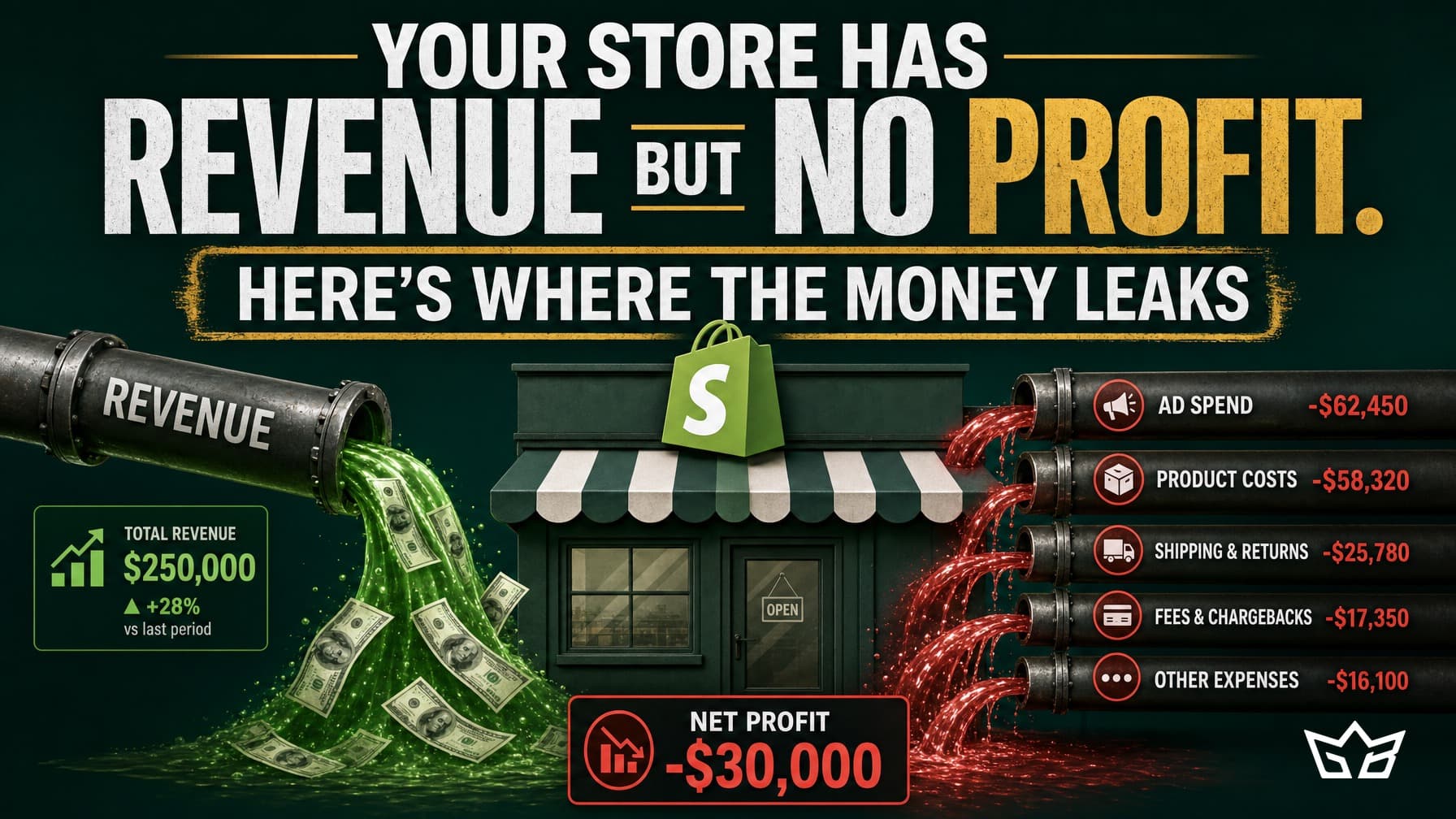 Your Store Has Revenue but No Profit. Here's Where the Money Leaks