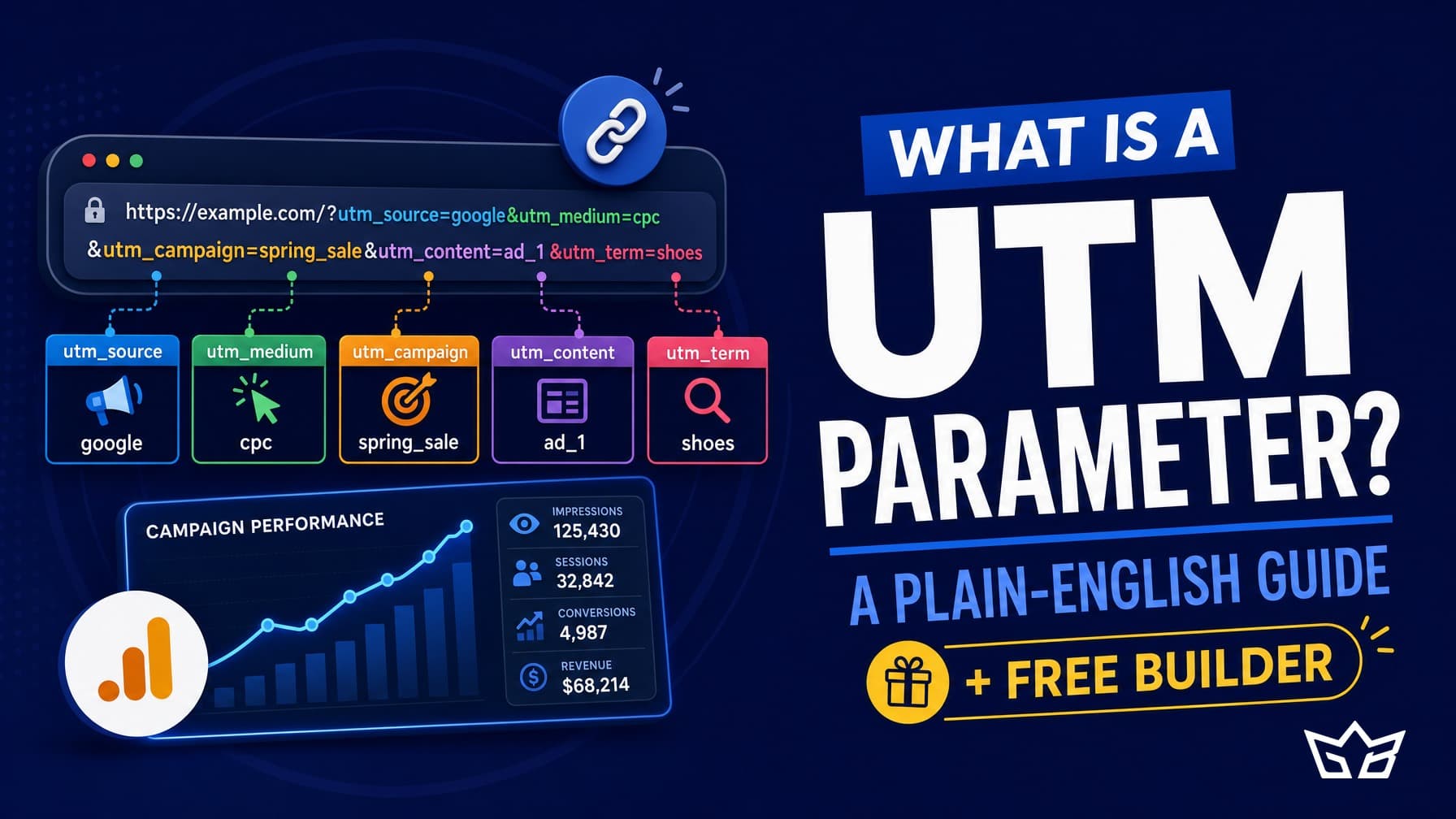 What Is a UTM Parameter? A Plain-English Guide (+ Free Builder)