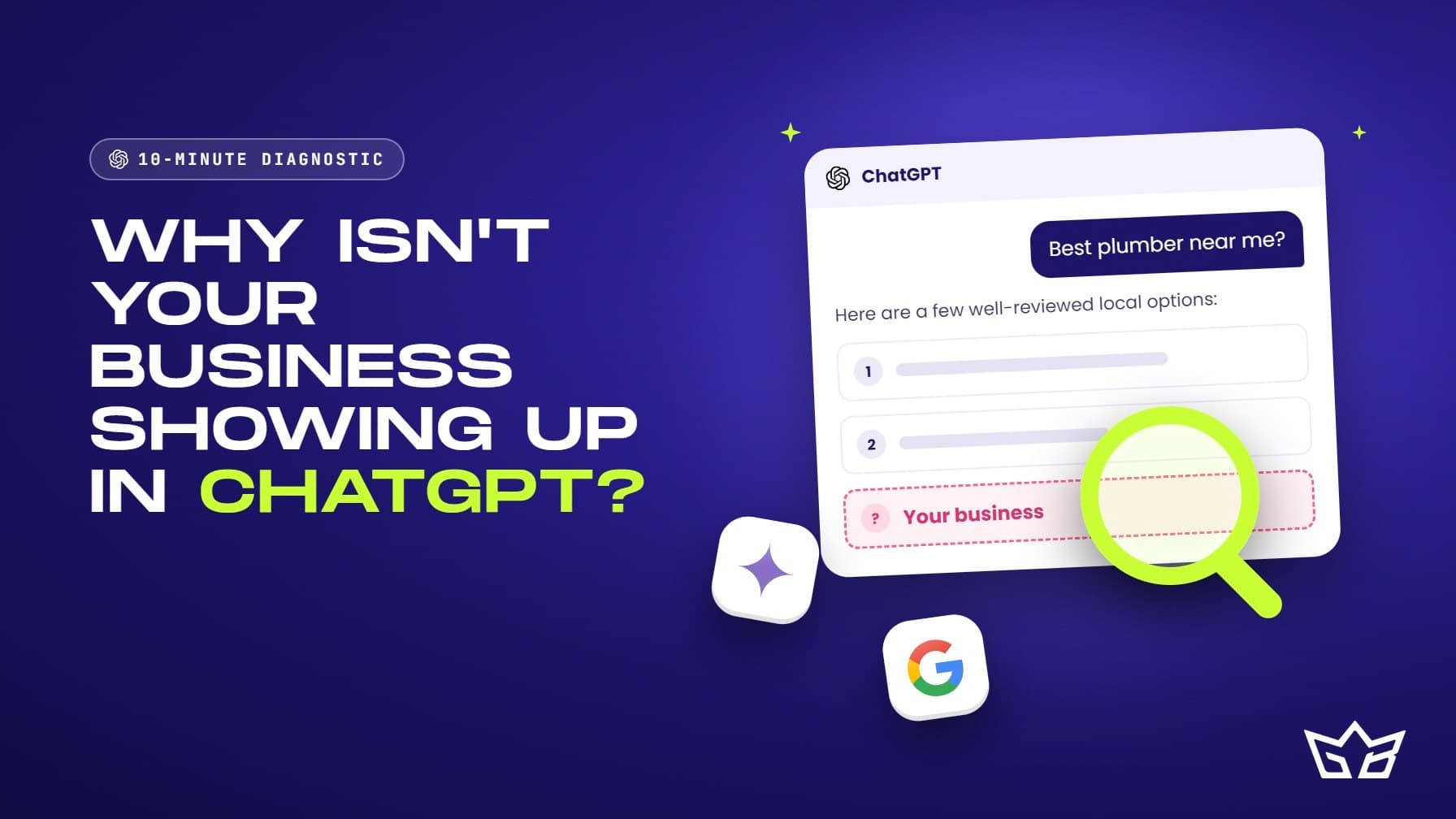 Why Isn’t Your Business Showing Up in ChatGPT? A 10-Minute Diagnostic