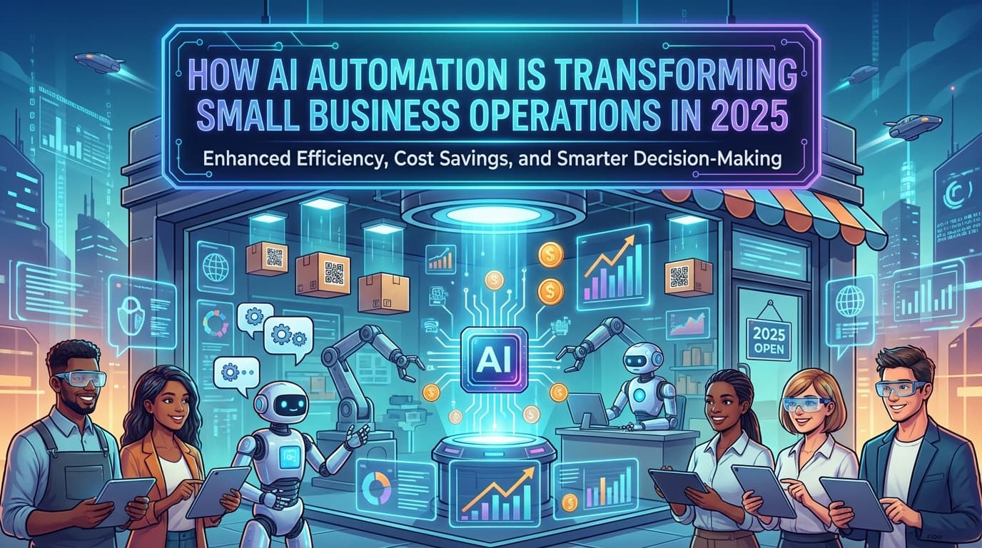 How AI Automation Is Transforming Small Business Operations in 2025