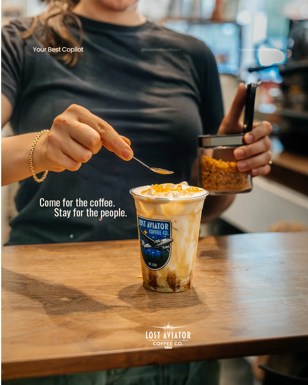Lost Aviator Coffee Co. — Come for the coffee.